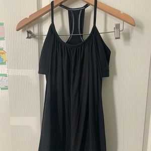 Black lululemon tank top